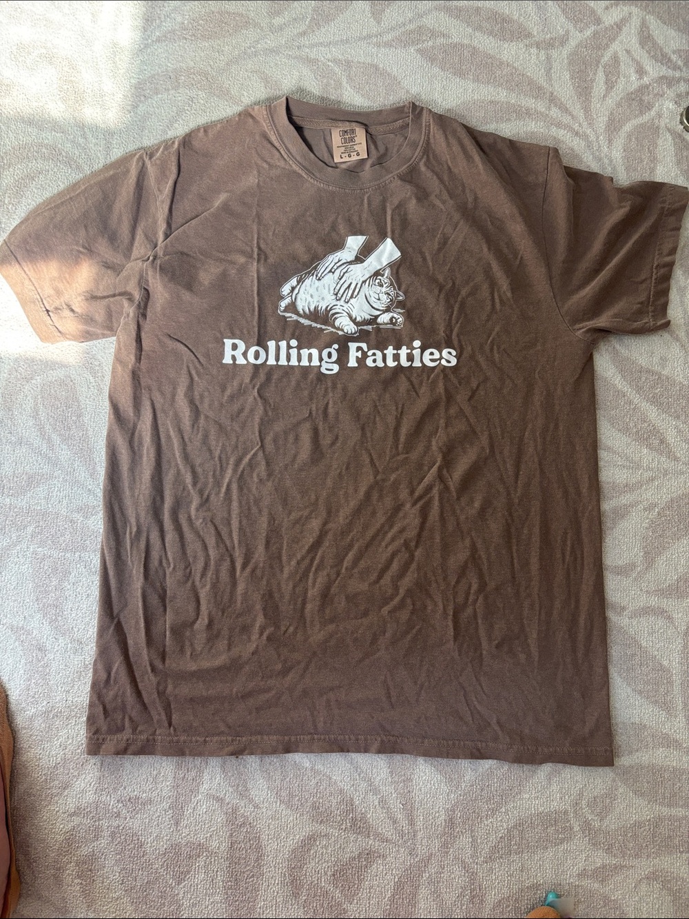 Comfort Colors Rolling Fatties Graphic Tee